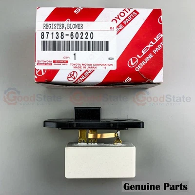 Genuine Toyota LandCruiser 80 Series HDJ Heater Fan Blower Motor Speed Resistor - Image 1 of 4