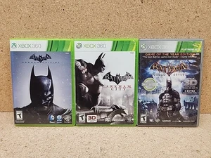 Batman Xbox 360 Spielepaket (3) Arkham Origins Arkham City Arkham Asylum GETESTET - Bild 1 von 14