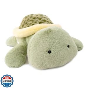 Gudisi 2,4 libras tortuga pesada animales de peluche 15,7 pulgadas tortuga pesada pl - Imagen 1 de 5