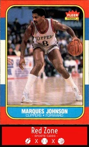 1986-87 Fleer - #54 Marques Johnson NM Set Break. - Picture 1 of 2