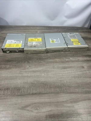4 Vintage Internal CD ROM Disc Drives Lot As Is For Parts - Image 1 of 4