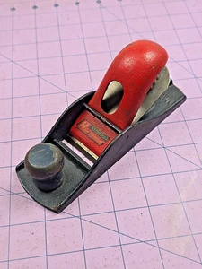 STANLEY HANDYMAN C-32 gray 6 1/2" Block Plane Vintage H1247 blade - Picture 1 of 8
