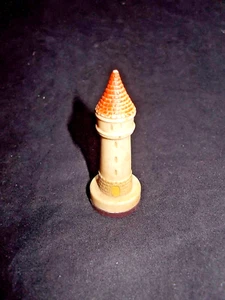 REPLACEMENT WHITE CASTLE 1958 ANRI TORIART CHARLEMAGNE PAINTED MAGNETIC CHESS - Picture 1 of 4