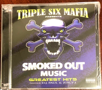 Three 6 Mafia Triple 6 - Smoked Out Music Greatest Hits, Factory Sealed 2-CD Set - Image 1 of 2