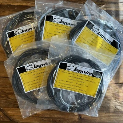 5X JAGWIRE Complete Universal Shift/Brake Cable/Housing 4/5mm Hose Sets - Image 1 of 4