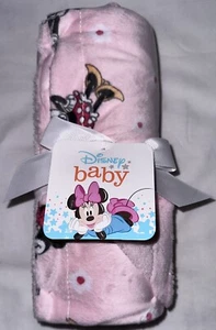 Disney Baby Minnie Mouse Plush Baby Blanket 30X40 - Picture 1 of 2