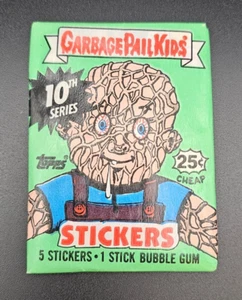 1987 Topps Garbage Pail Kids Original 10th Series 1 Sealed Wax Pack - Picture 1 of 2
