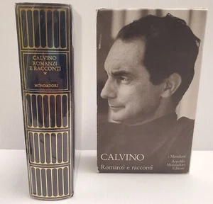 Italo Calvino Romanzi E Racconti HC Book Arnoldo Mondadori Editore Slipcase Ed. - Imagen 1 de 7
