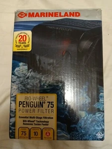 Marineland Penguin Bio-Wheel Power Filter , Multi-Stage Aquarium Filtration - Picture 1 of 4
