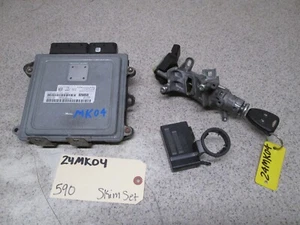 08 JEEP PATRIOT ENGINE CONTROL COMPUTER MODULE ECM #68027213AE SKIM SET - Imagen 1 de 7