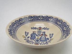 Johnson Bros England cuori e fiori 6 ciotole per cereali 3/8 pollici vecchio granito pietra di ferro - Foto 1 di 5