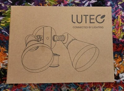 LUTEC 6211BZ-PIR23A 300 Watt Halogen Motion Activated Integrated Dual-Head Flood - Image 1 of 2