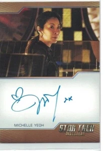 Women of Star Trek Arts Images autograph card Michelle Yeoh - Picture 1 of 1