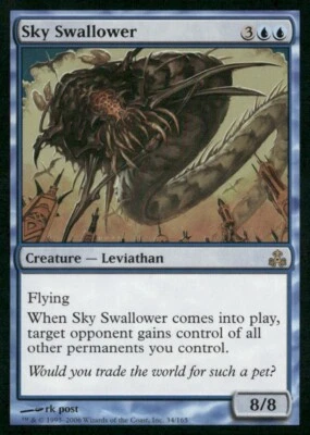 Magic: The Gathering TCG Sky Swallower 34/165 Guildpact - Image 1 of 4
