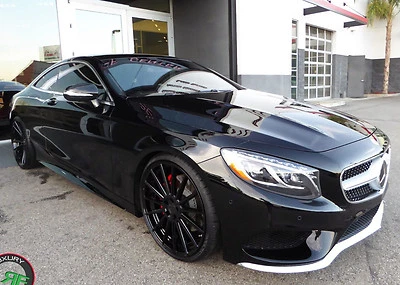 20" Wheels Black RF15 For Mercedes S Class S400 S550 S600 S63 20 Inch Rims Set 4 — 第 1/4 张图片