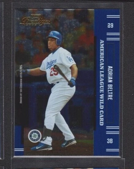 Playoff Prestige Al Wild Card Champions 2005 paralelo #29 Adrian Beltre SP 1/13 Foto 1 de 1