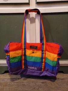 Victor Sport Design Hawaii Insulated Rainbow Tote Duffle Bag Pride Vintage Retro - Picture 1 of 14