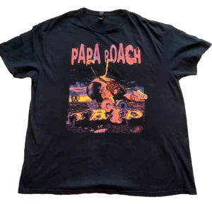 Papa Roach 2023 EGO Trip World Tour Men's 2XL Graphic Print Rock Band T-shirt - Picture 1 of 7
