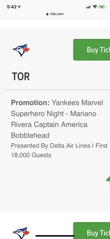 NY Yankees Mariano Rivera Captain America Bobblehead SGA NIB Bobble HOF Yankee Cover