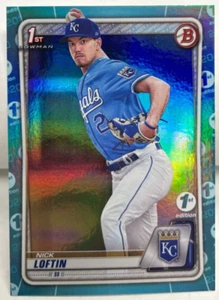 Nick Loftin 2020 Bowman Draft 1st Ausgabe Himmelblau Folie #BD-14 Sp - Kc Royals - Bild 1 von 2