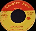 Vintage Record, STELLA PARTON: ODE TO OLIVIA, 45 rpm, 1975, Country
