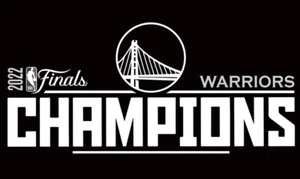 Golden State Warriors 2022 CHAMPIONS 3x5 Ft Banner Flag 2022 Playoffs The Finals - Picture 1 of 1