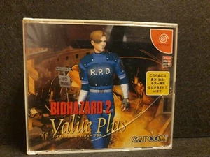 Sega Dreamcast Biohazard 2 Value Plus CAPCOM 1999 RESIDENT EVIL Japan Edition - Picture 1 of 5