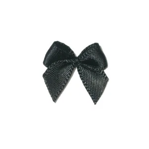 Mini Ribbon Bows Measure 5/8" (16mm) across x 5/8" (16mm) high approx 25 or 100 - Picture 1 of 52