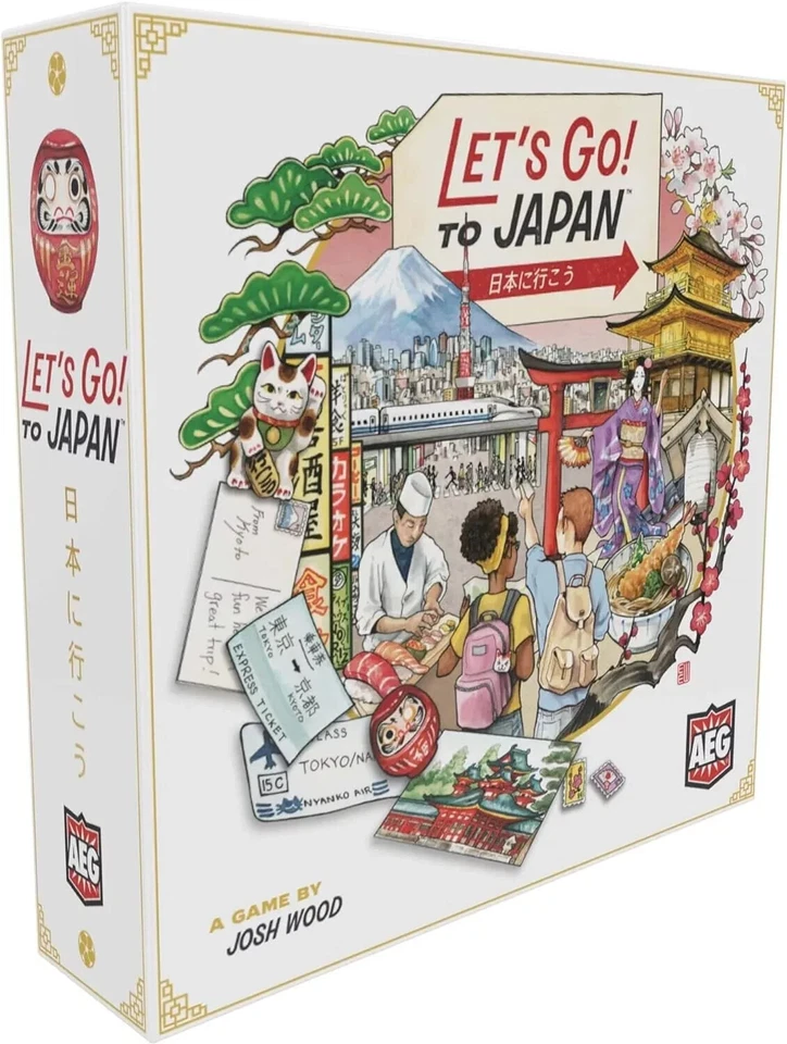 AEG Let's Go to Japan Board Game | Storytelling & Travel Planning Strategy C...