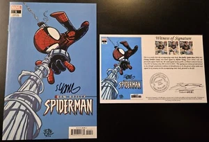 Ben Reilly: Spider-Man (2022) #1 Young Variant SIGNED by Skottie Young Notarized - Picture 1 of 9
