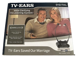 TV Ears 5.0 Digital Wireless Headset System Model 11741 (A323-Z) - Picture 1 of 3