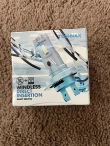 Techmax Windless Direct Insertion H7 Bulbs 6500K 1:1 (FREE SHIPPING) - Picture 1 of 3