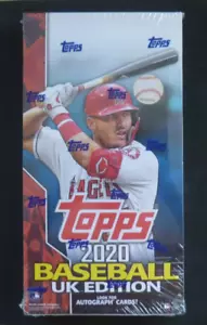 2020 Topps Baseball UK Edition - Factory Sealed Box - Picture 1 of 1