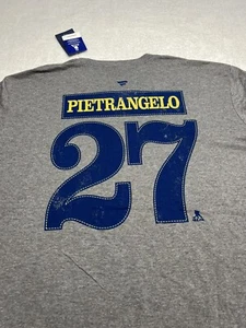 St Louis Blues #27 Alex Pietrangelo Fanatics 2019 Stanley Cup Champs Tshirt3XL - Picture 1 of 7