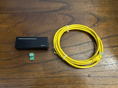 DoorBird 2-Wire Ethernet PoE Receiver with Phoenix Adapter - Image 1 of 4