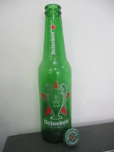 Heineken beer: UEFA.,Champions league 2021 - 2022, 330 ml empty bottle, Israel. - Picture 1 of 7
