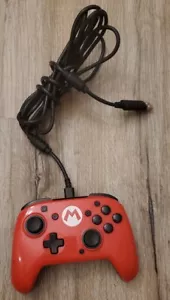 PDP Nintendo Switch Mario Luigi Faceoff Deluxe Wired Pro Controller UNTESTED - Picture 1 of 13