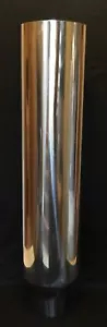 5" IN 8" OUT 36" L FLAT TOP STAINLESS DIESEL EXHAUST STACK DODGE - Picture 1 of 4