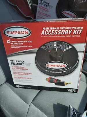 Набор аксессуаров для профессиональной мойки высокого давления Simpson - Изображение 1 из 4