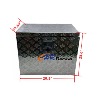 20''x30''x24'' Aluminum Truck Pickup Underbody Underbed Tongue Tool Box Storage - Image 1 of 2