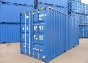 20 Fuß High Cube Lagercontainer / Seecontainer mit Holzfußboden (inkl. MwSt) - Bild 1 von 5