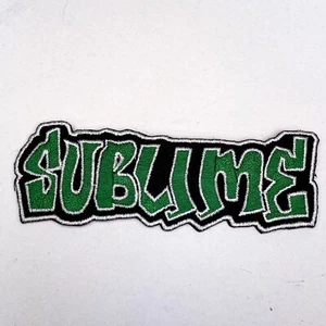 Sublime Reggae Rock Ska Iron on Patch Applique 2005 Licensed Hot Topic - Picture 1 of 6