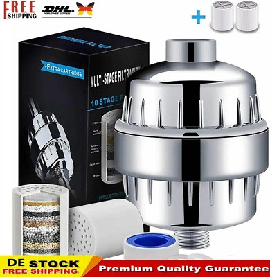 Wasserfilter Duschfilter Kalkfilter Für Duschkopf Wasserhahn Armatur Handbrause - Bild 1 von 4
