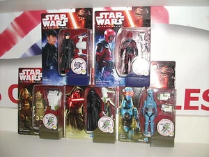 star wars THE FORCE AWAKENS,wave 2.general hux,kylo ren,guavian enforcer,pz-4co - Picture 1 of 1