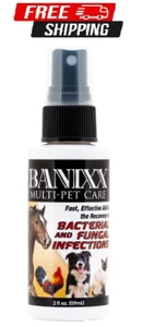 BANIXX Dog/Cat Ear Infection, Hot Spot & Ringworm Treatment, Itchy Skin Relief & - Picture 1 of 1