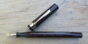 Vintage Diamond Medal Fountain Pen - FINE 14k nib - Picture 1 of 11