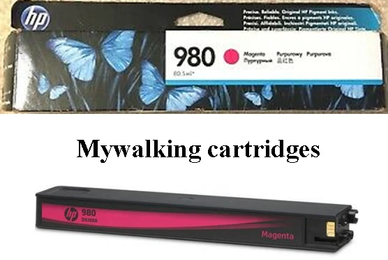 GENUINE ORIGINAL HP 980 INK CARTRIDGE D8J08A MAGENTA ENTERPRISE X555 MFP X585 - Image 1 of 1