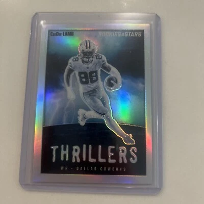 CeeDee Lamb 2023 Rookies & Stars Silver Holo Thrillers - Image 1 of 2