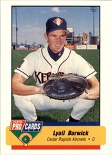 1994 Cedar Rapids Kernels Fleer/ProCards #1111 Lyall Barwick