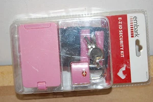 New Pink Embark E-Z ID Security Kit Travel Sentry Certified Lock Tag Strap - Picture 1 of 9